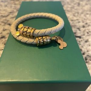 Alex and ani tan rope bracelet with Mickey heads